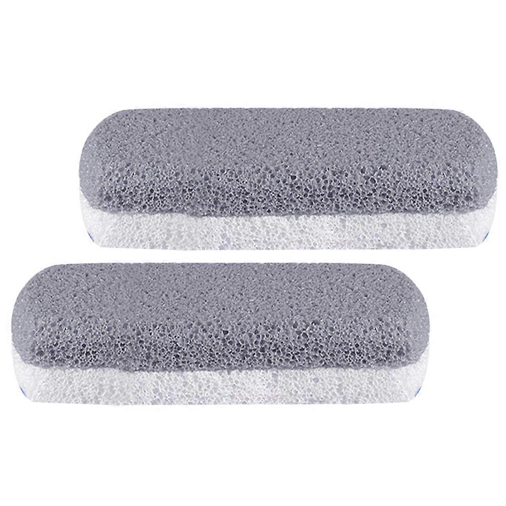 Pedicure Foot File for Heavy Callused Feet with Foam Glass Material Ergonomic Design Multi Color for Home Use 2Pcs