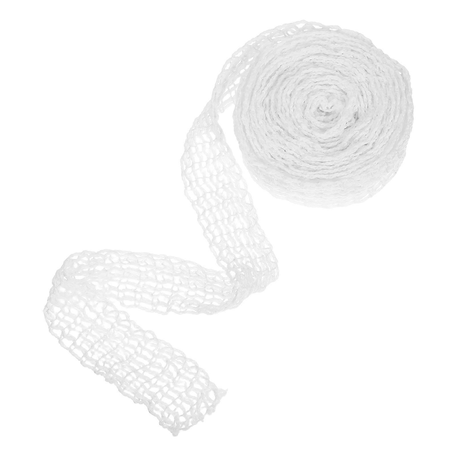 Elastic Meat Netting Roll Fine Mesh Sausage Ham Making High Temp Roasting Poultry Beef Reusable Cooking String Bulk Production