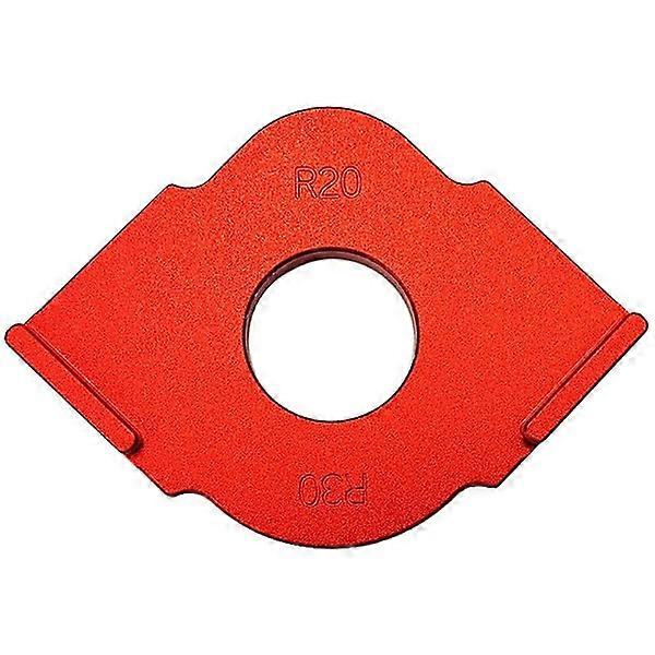 Handheld trimmer, semi-circular corner template tool R20/R30.