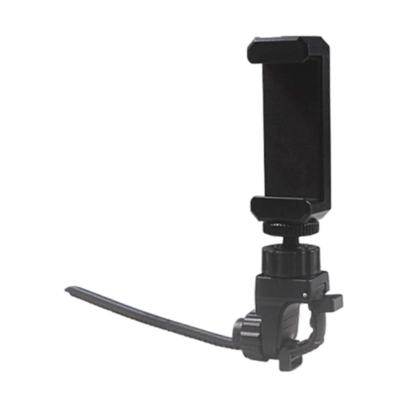 Trumpet Lyre Marching Band Phone Holder, Low Brass Lyre Lightweight Adjustable Musical Instrument Phone Stand for Trumpet Oboe