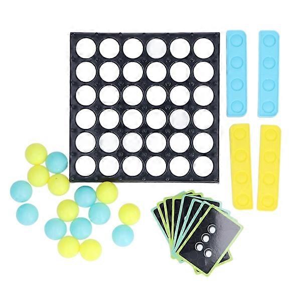 Bouncing Ball Game 2 Colors 9 Cards 16 Balls Parent Child Interactive Tabletop Ball Game