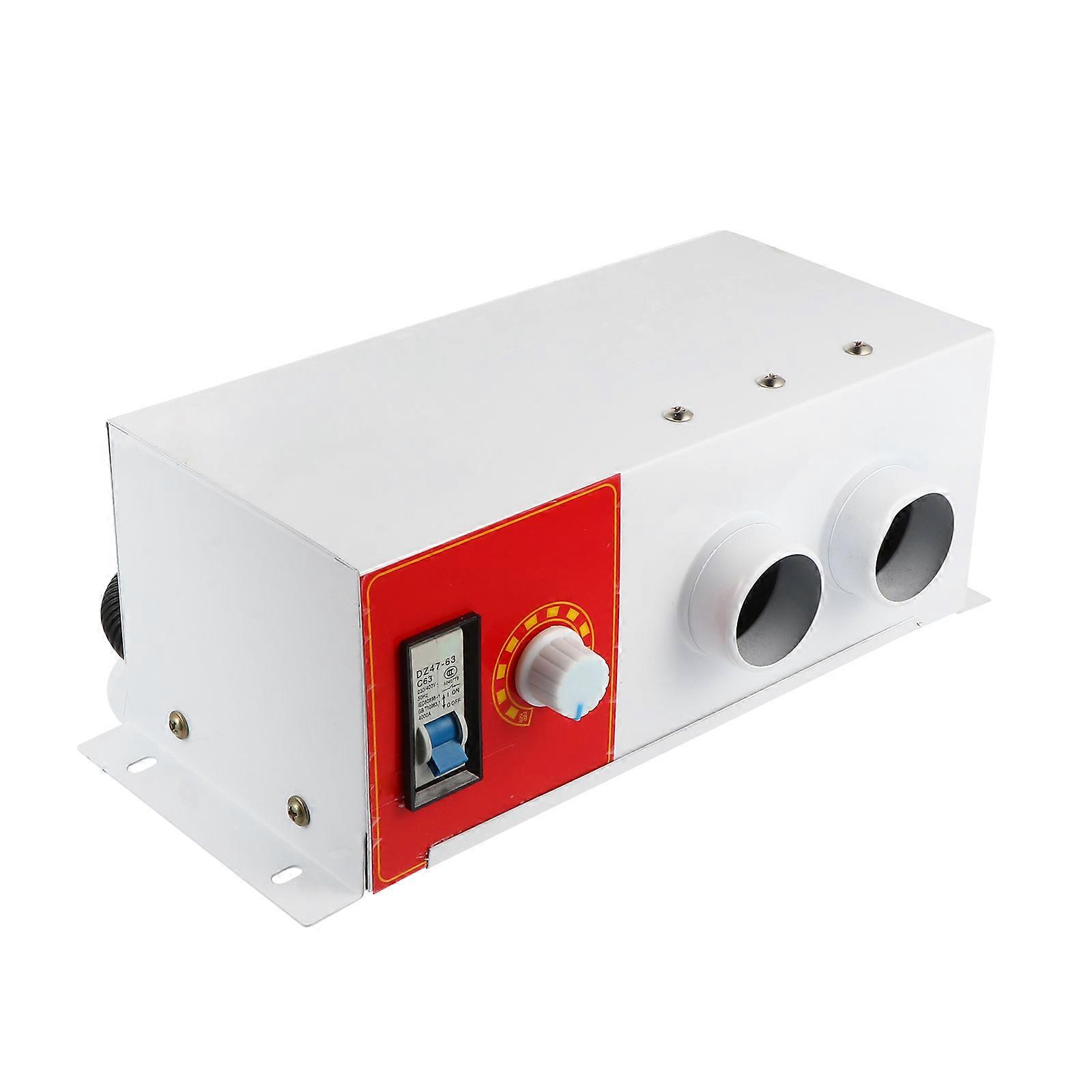 Small Heater For Car Portable Heating Device Adjustable Wind Speed Low Noise Quick Heating 1Pcs