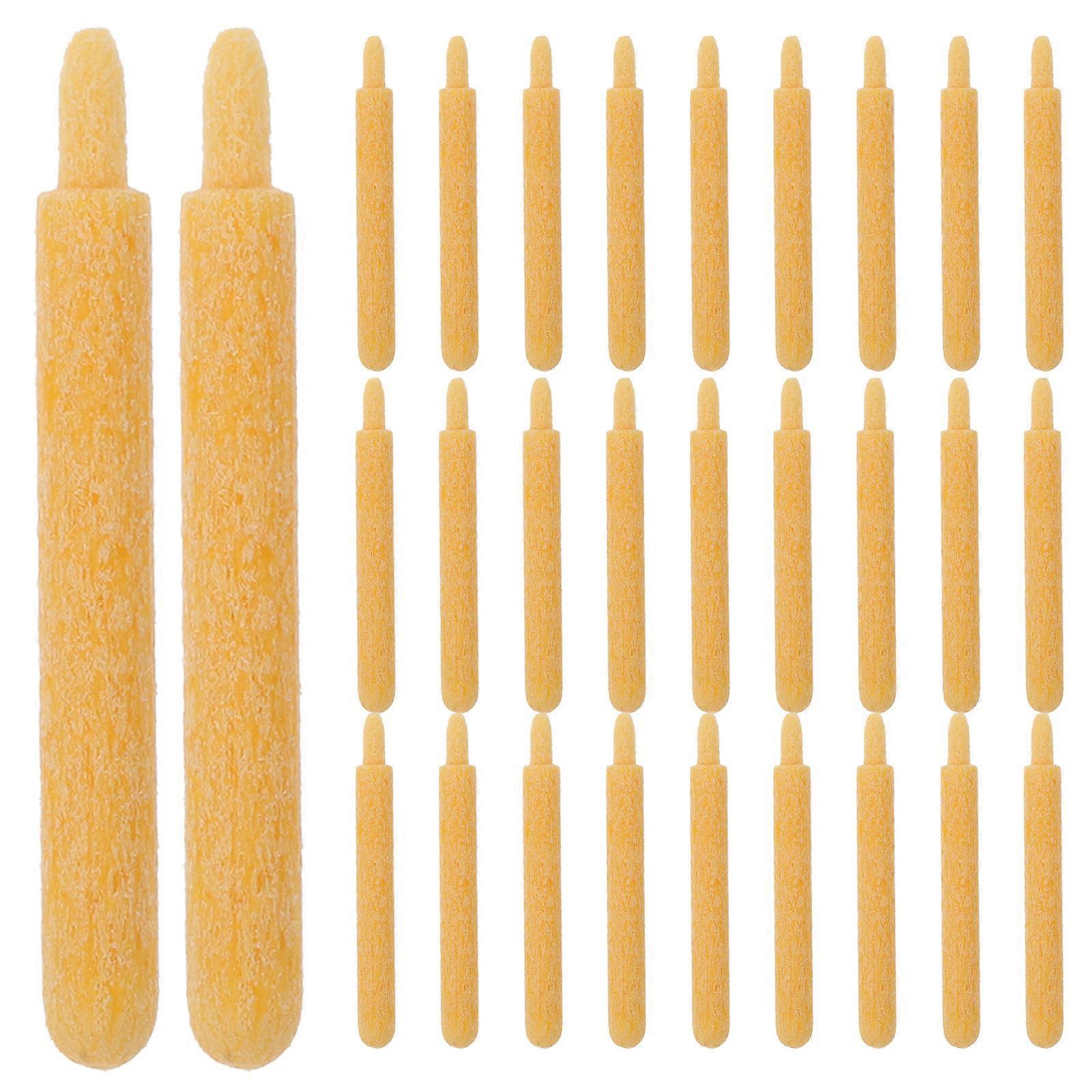50pcs Refillable Paint Pen Nibs Replacement Tips for Permanent Acrylic Markers, Fine Point Drawing & Detailed Artwork for Canvas
