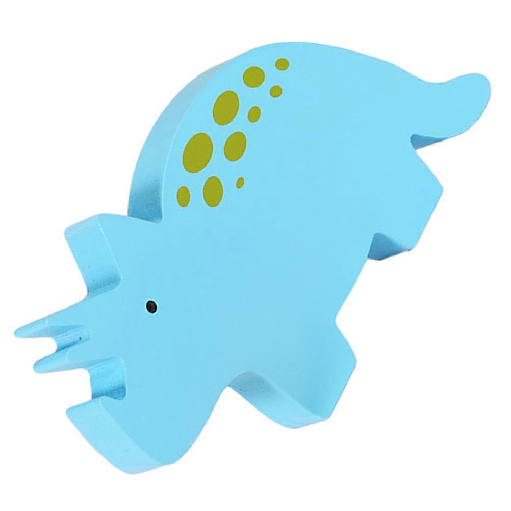 Unique Wooden Rhinoceros Figurine For Christmas And Tabletop Decor In 15.50X8.00X1.50CM Size Featuring Easy To Set Up Function 1Pack