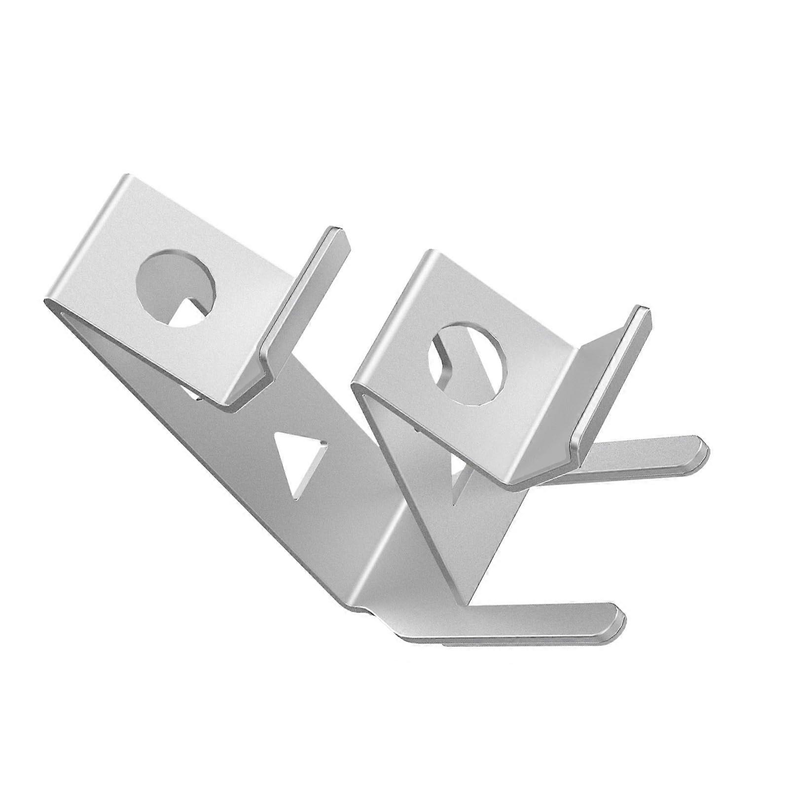 Controller Desktop Stand Double Game Controller Metal Holder For Mobile Phones Bracket Silver