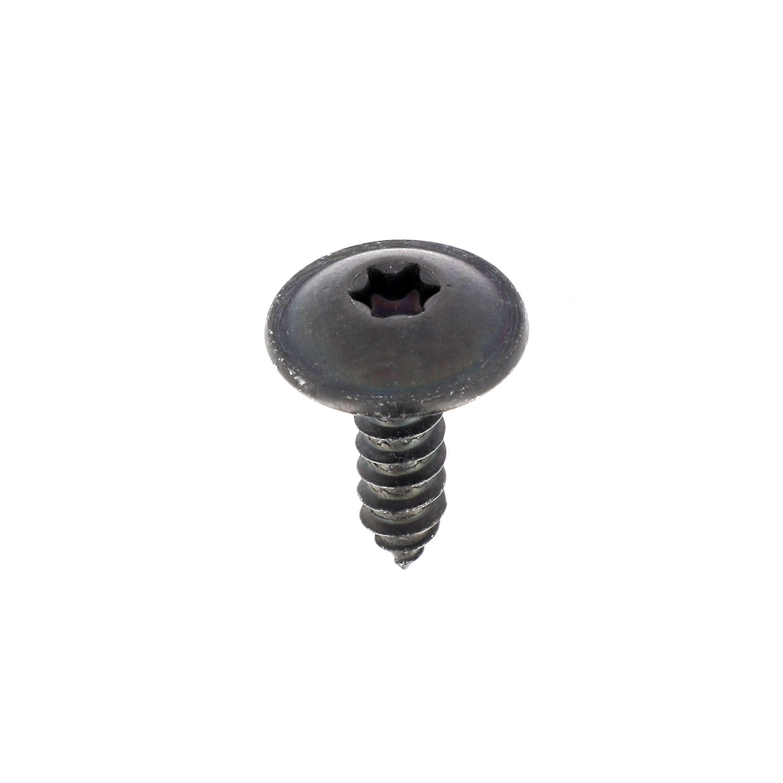Pack of 20 Large Head Self Tapping Screws Internal Trim RLX Stamped Torx in Pouch 4.2mm x 13mm Black Zinc