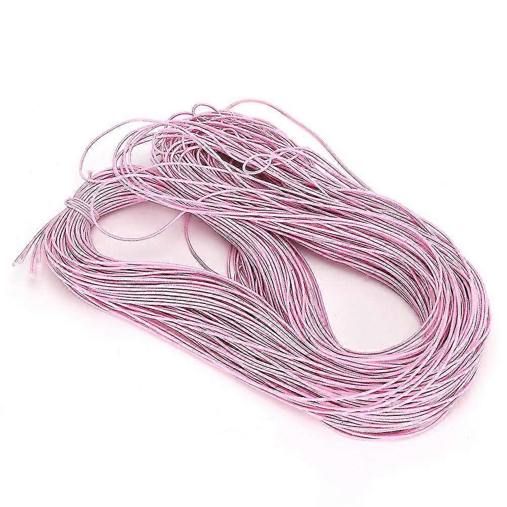 1.5mm Elastic Stretch Round Beading Cord String - 100m Rope for DIY Jewelry Making & Craft Projects