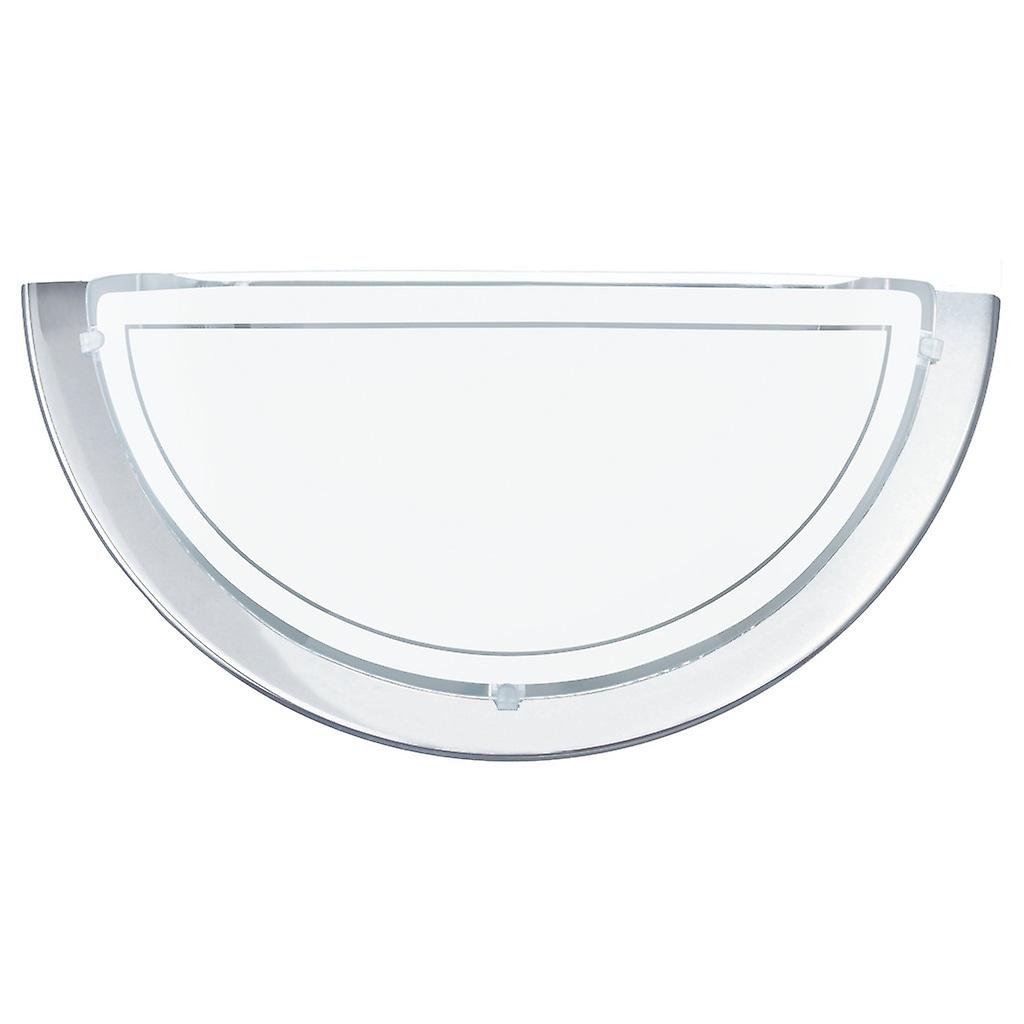 Planet 1 Light Indoor Wall Uplighter Chrome, E27