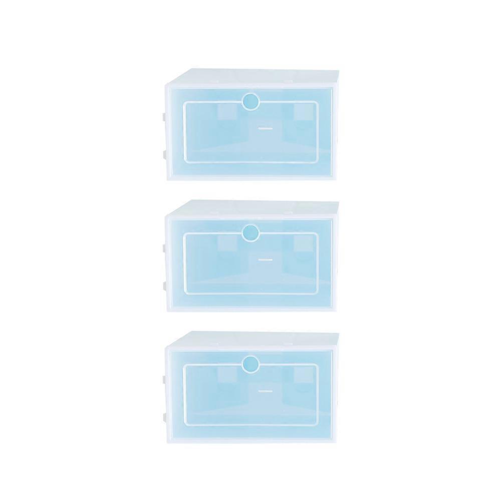 Transparent Shoe Storage Box, Design for Bedroom and Closet Space Saving
