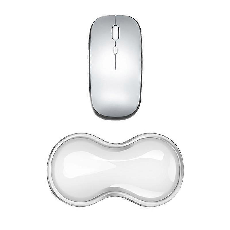 Cool Silicone Keyboard Wrist Rest Small Transparent