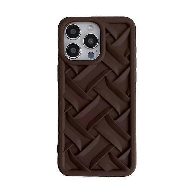 For iPhone 14 Pro Max 3D Weave TPU Phone Case