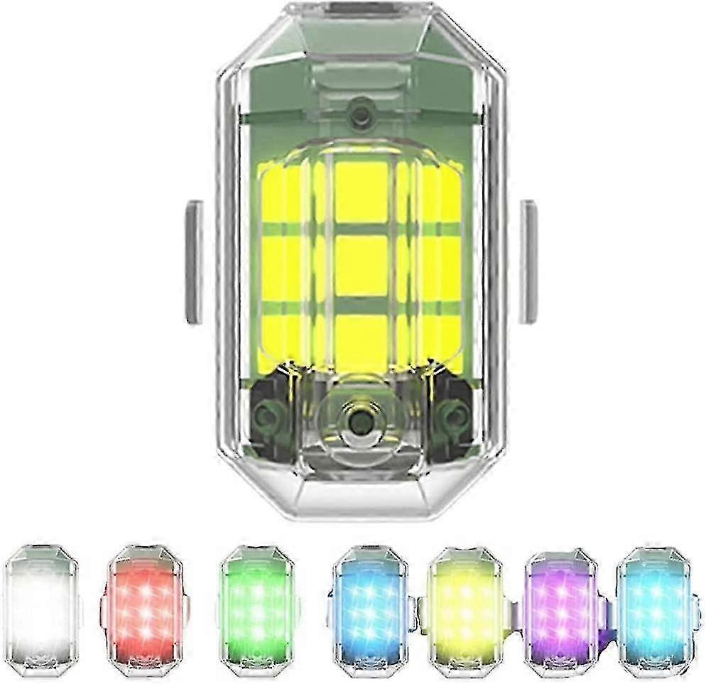 High Brightness Wireless Led Strobe Light, 7 Colors Rechargeable Flashing Lights