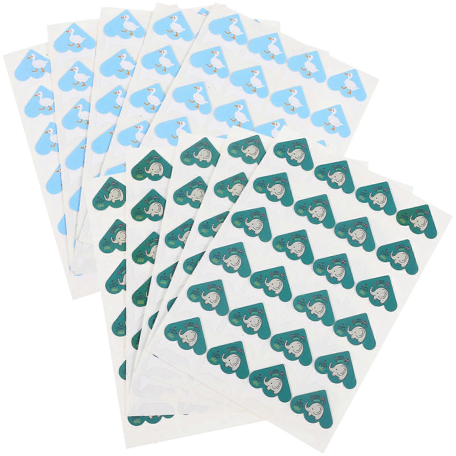 Photo Protection Sticker for Scrapbook Women and Men Paper Assorted Color with 10 Sheets