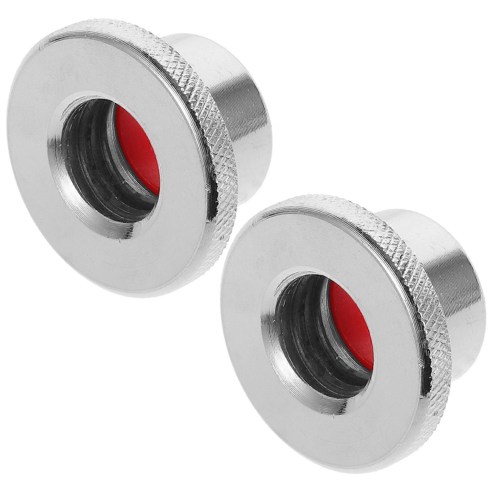 Barbell Lock Nuts Pair Durable Security Nuts for Dumbbell Bars, Easy Install, Slip Mechanism for Weight Stability, Friendly