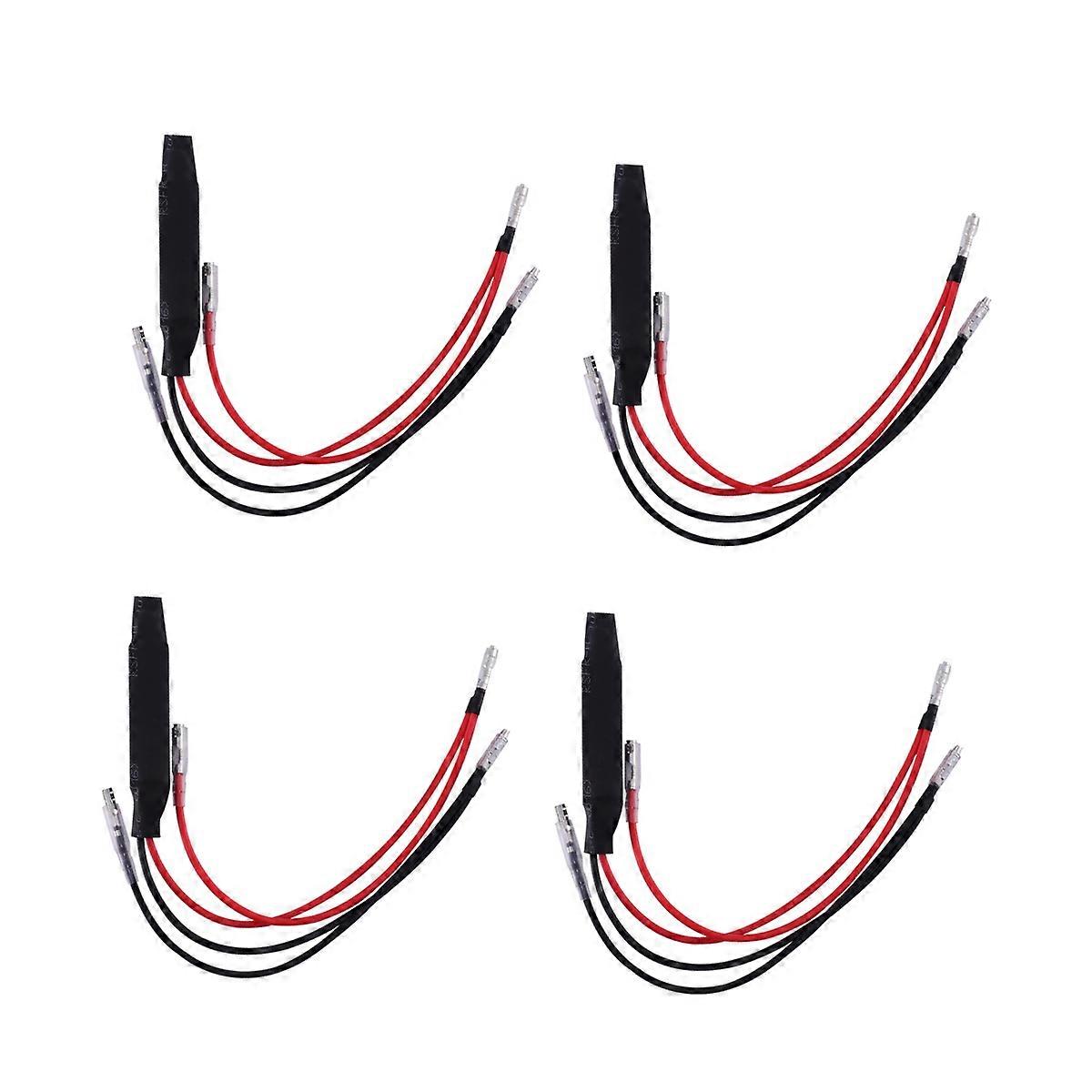 Flash Controller for Repairing Motorbike Signal Lights with Ceramic Resistor and Heat Resistant Wires Assorted Color