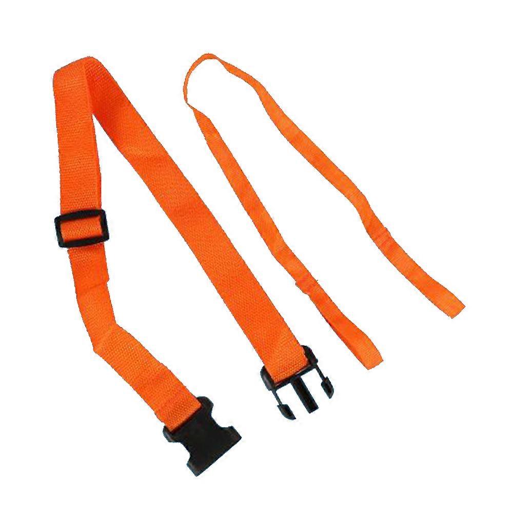 Orange Lifebuoy Traction Rope Water Sports Safety Belt Emergency Use Float Buoy Long And Thin Design 1 Set