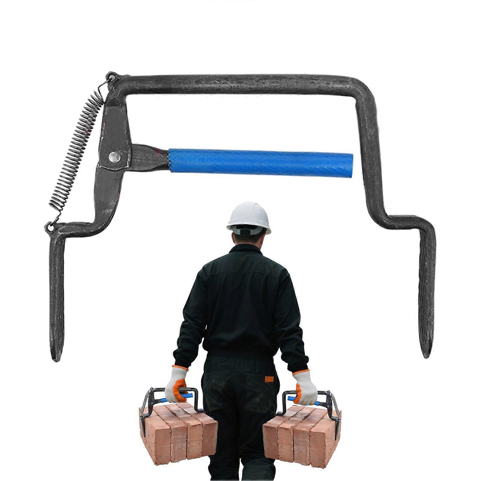 Ziegeltransportgriff Stable Steel Masonry Brick Carrying Handle Construction Carrying Tool for Home Renovation and Small Building Projects