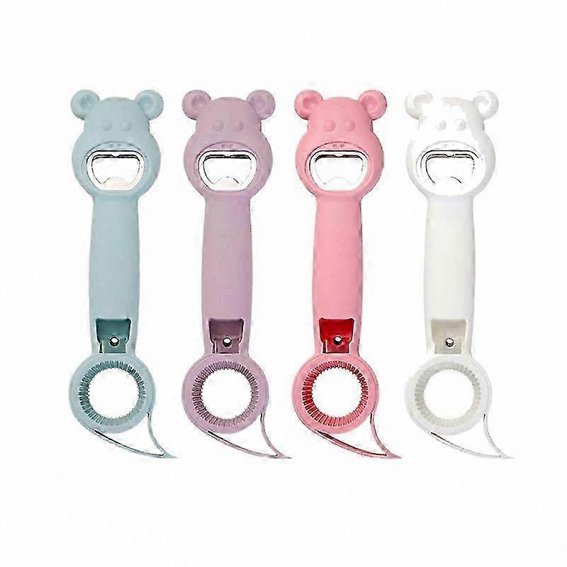 Multi-Function Bottle Opener Set, 4-in-1 Can and Beer Opener Tool (4 Pieces)