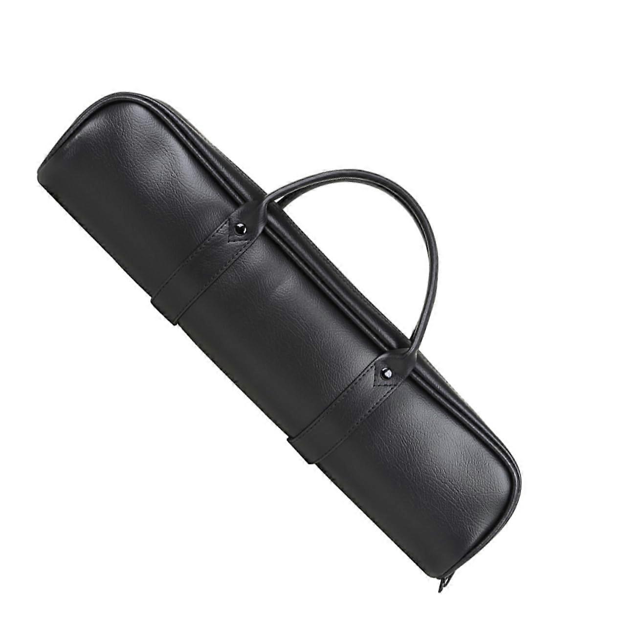 Flute case made of quality leather, lightweight and easy to store