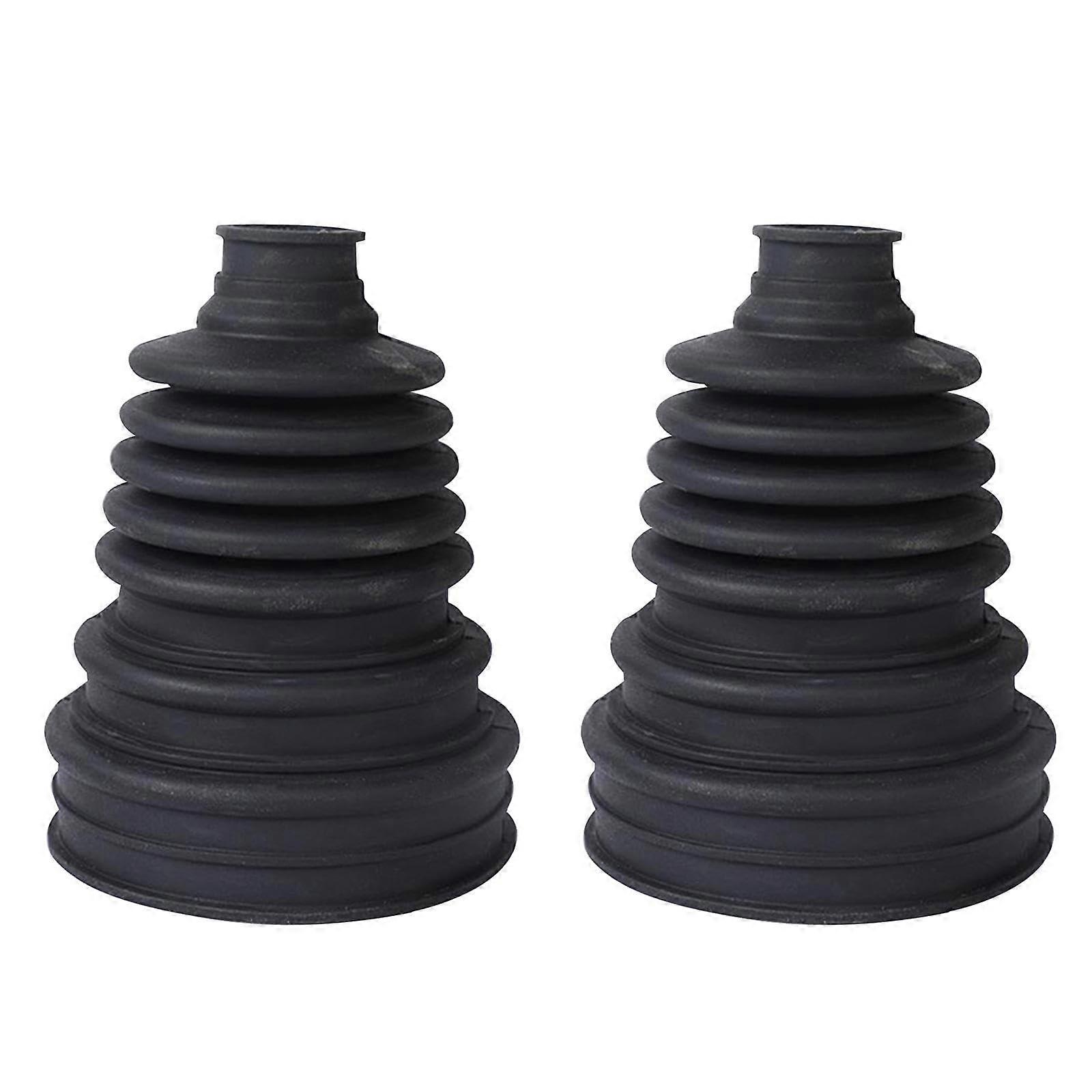 2X Auto CV Joint Boot Adjustable Durable Drive Shaft Compatible with Various Models and Sizes