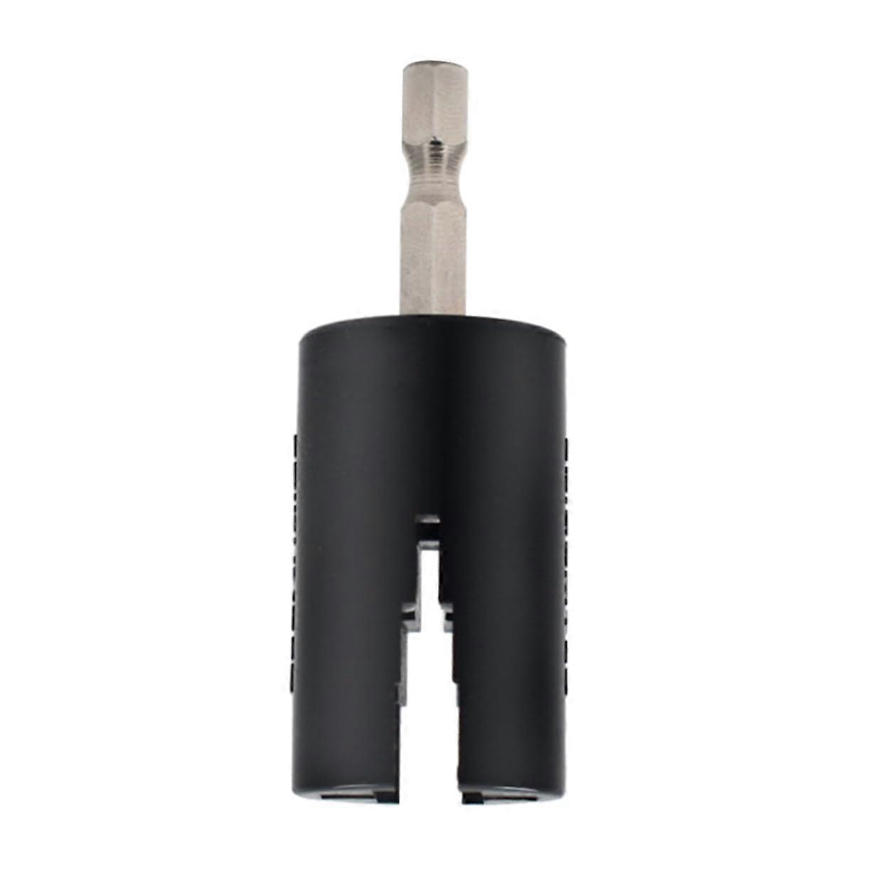 Guitar side winder made of metal and plastic, suitable for electric guitars and acoustic guitars, can be used as a string winder or tool.