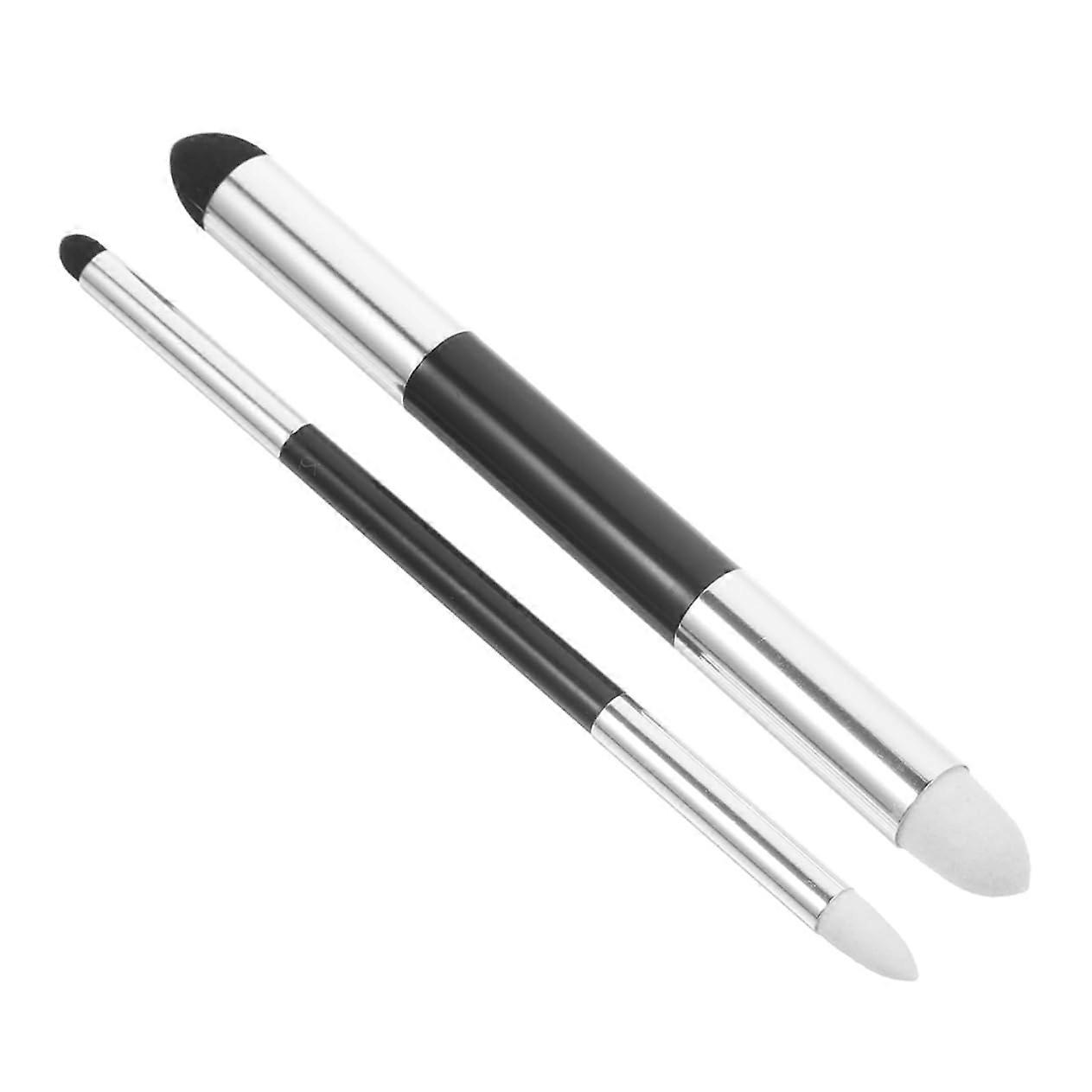 2pcs Double Headed Artist Blending Sponge Pens Washable for Drawing Sketching