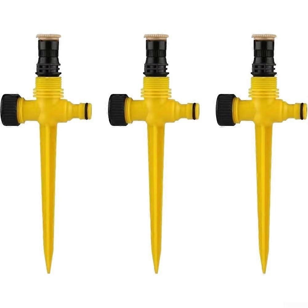 3PCS Series Sprinkler Garden Adjustable Atomization Buried Scattering Set