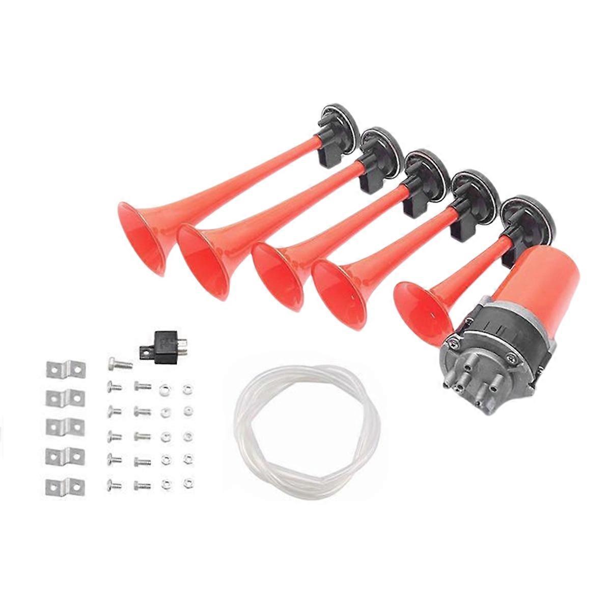 12V 125db Auto Musical Lufthörner Universal Trompete Super Louder Lufthörner für Auto LKW Boot