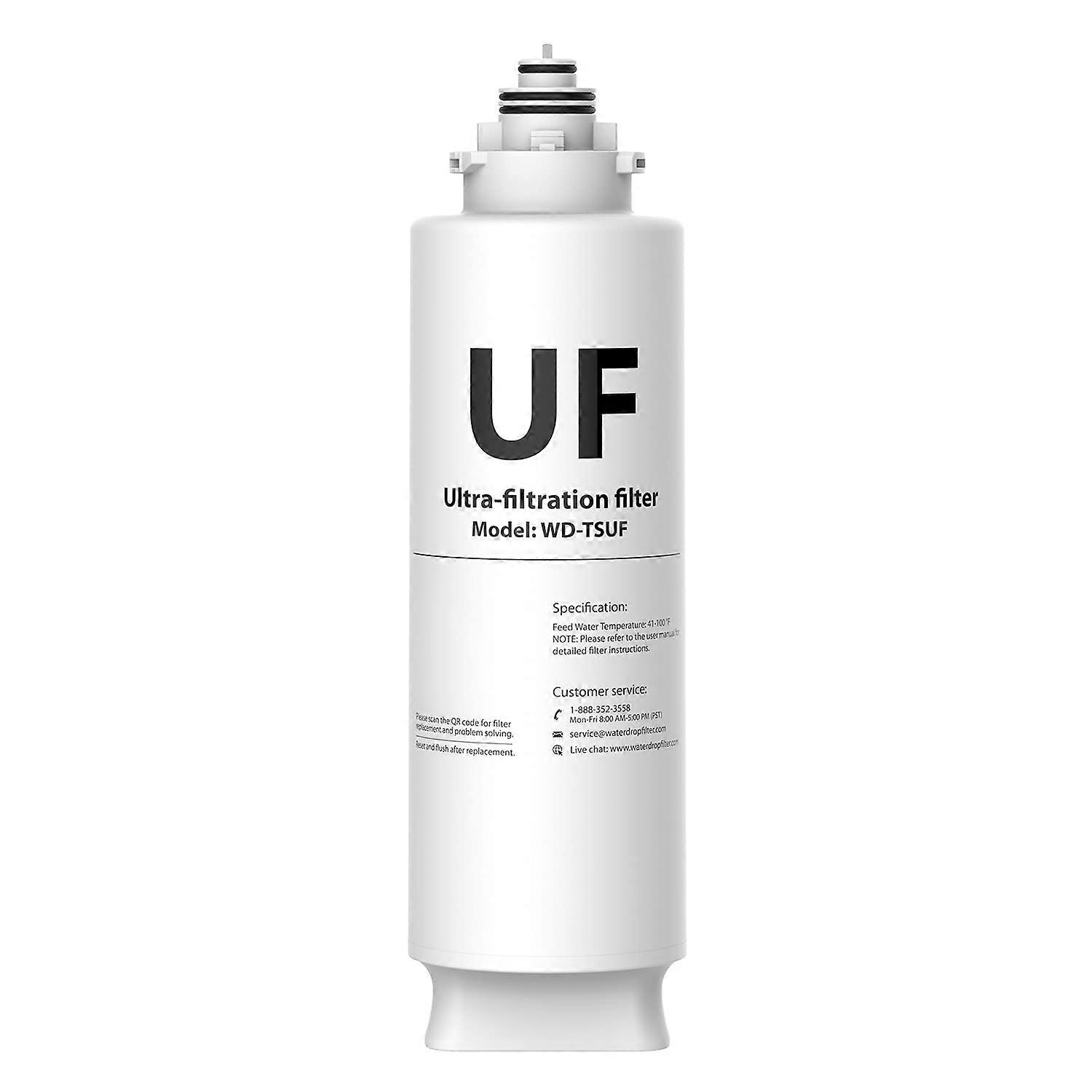 TSUF UltraFiltration UnderSink Water Filter, 0.01 Micron, 15000 Liters Capacity, NSF Certified, 1 Pack