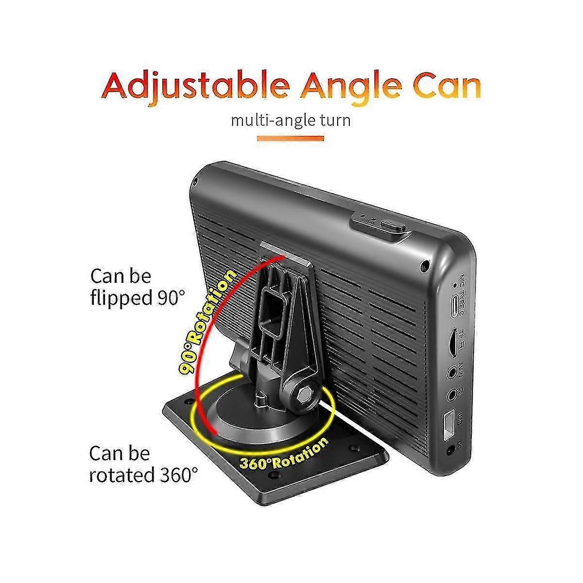 Autoradio universel 7 pouces Lecteur vidéo multimédia Sans fil Carplay Android Auto Bluetooth Mirror Li
