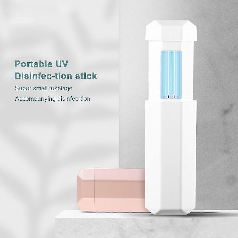 Portable UV Germicidal Lamp - Rechargeable, Compact, Handheld for Home and Car Use
