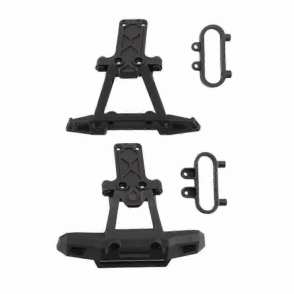 RC Car Bumper Set Compatible with 16889 16890 SG1601 SG1602 Models Front and Rear Accessories Replacement Parts for Hobby Vehicles