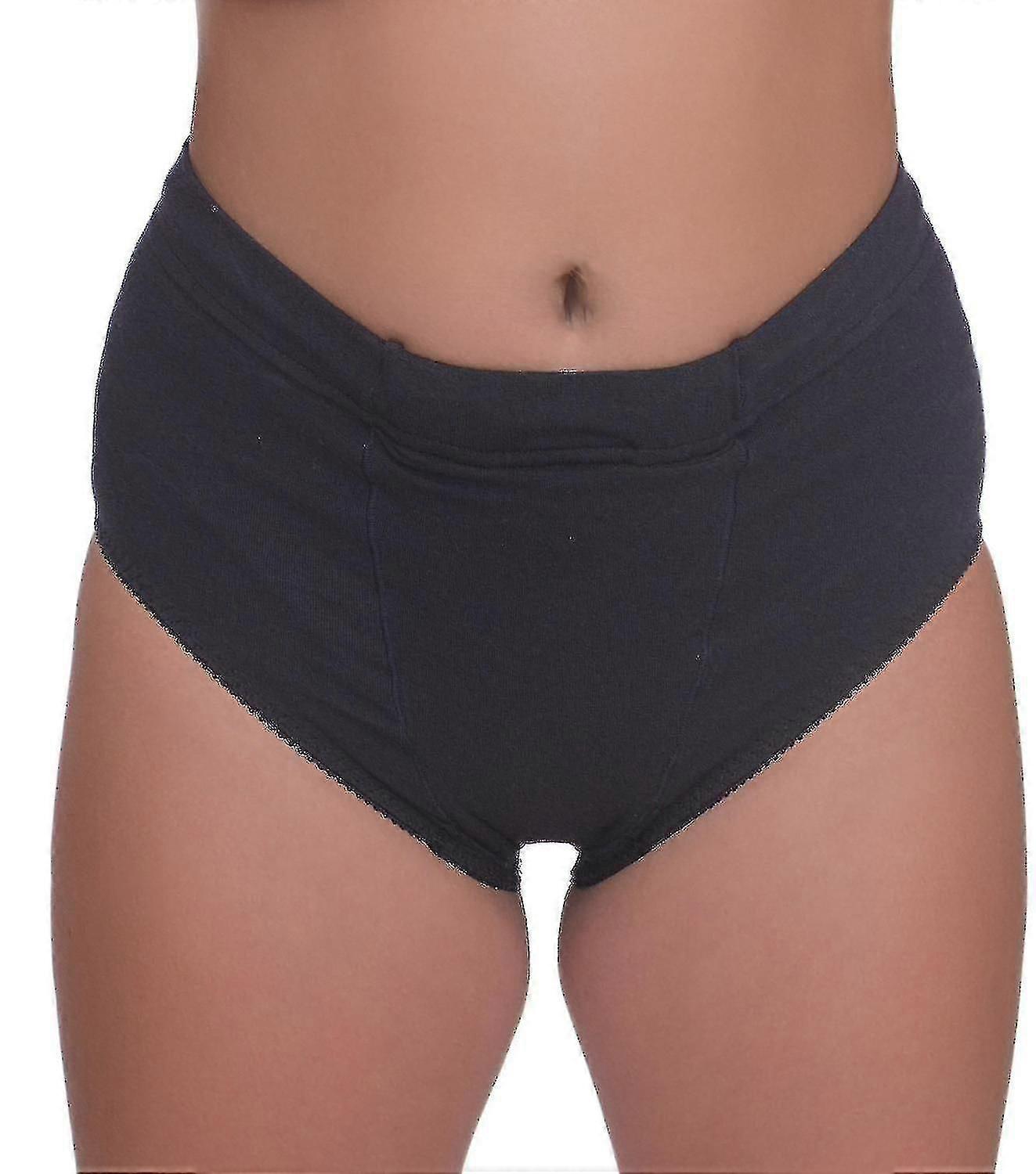 Ab-Vulvar Varicosity & Prolapse Support Brief with Groin Compression Bands - Relief for Pelvic Pain & Swelling - 521