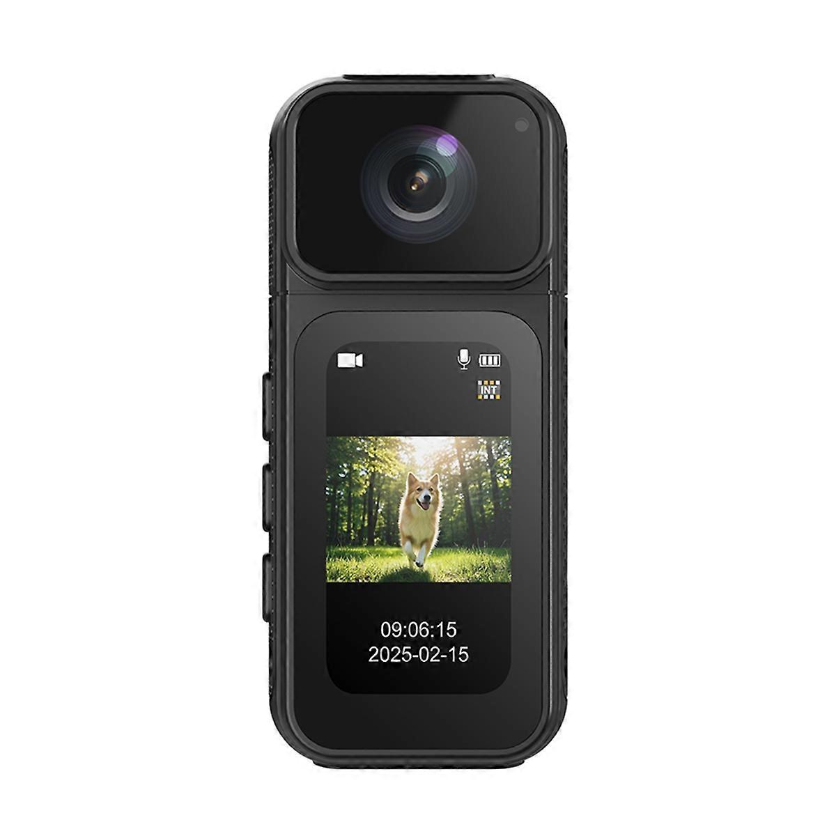 2.7K 1080P Thumb Camera 180 Rotate WIFI Sport Cycling Camera 1.47-Inch IPS Screen Digital Video Re