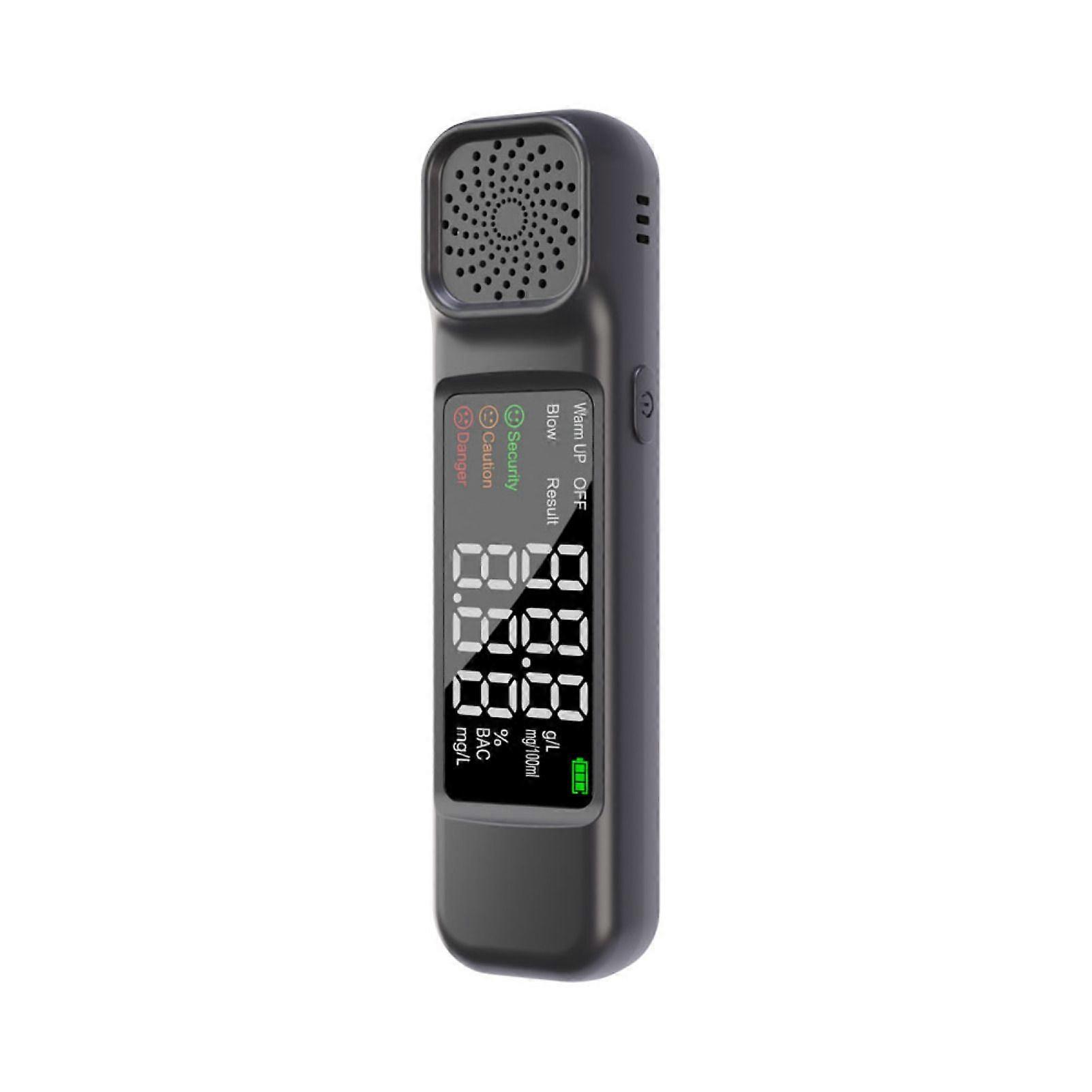 Handheld High-Precise Alcohols Detector Non-Contacting Breath Blow Tester 10s Quick Response High-Sensitive Electronic Breathalyzer LED Display