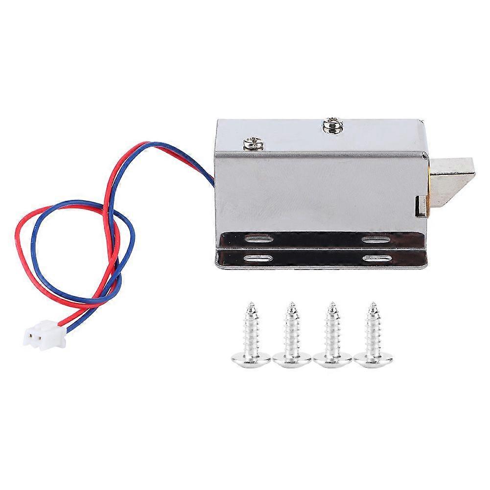 DC 12V Mini Electromagnetic Lock Assembly Kit Hardware for Door Window Cabinet Drawer