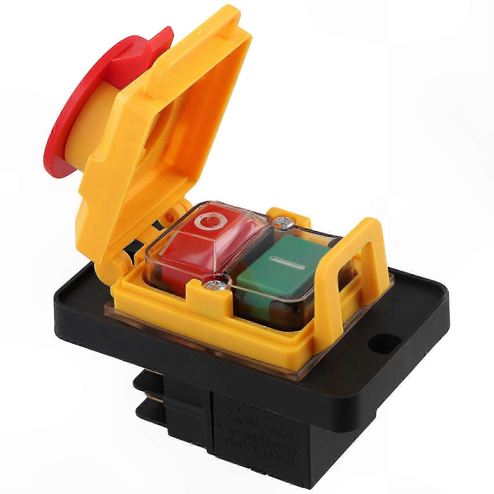 Magnetic Button Switch 16A 250V Power Control Electromagnetic Component