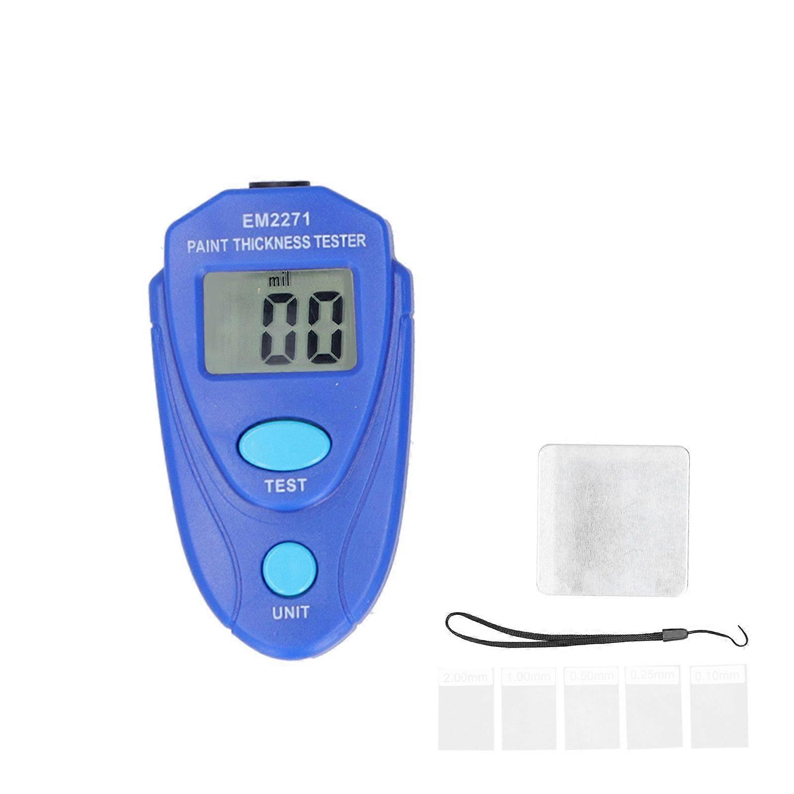 Digital Thickness Tester Micro Thickness Meter for Automotive Coating Paint Thickness MeasurementEM2271