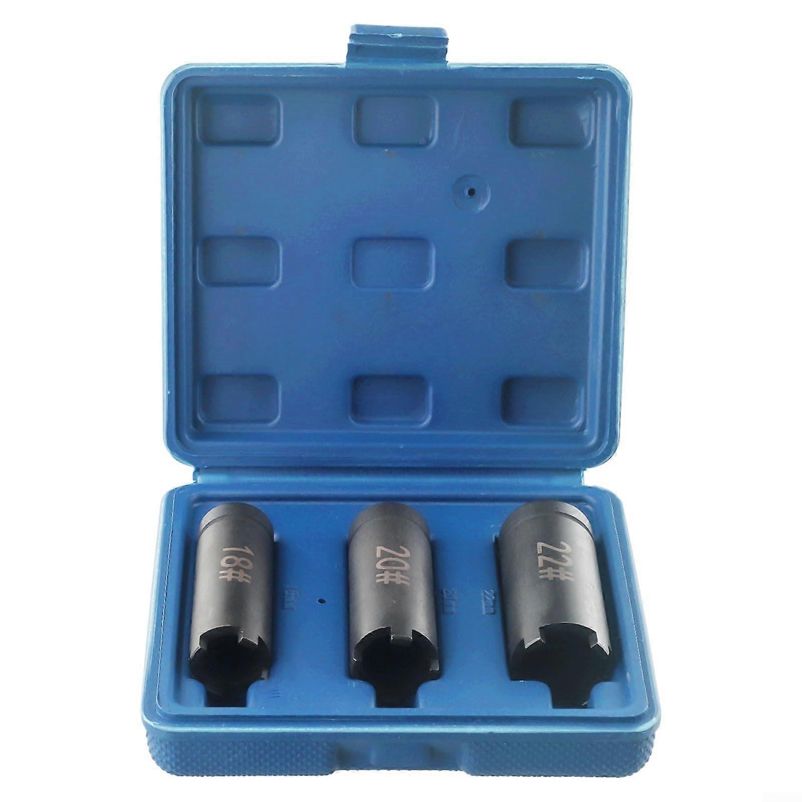 3Piece Motorcycle Clutch Removal Tool Kit 18mm 20mm 22mm Socket Wrench Set For GY6 Engine Startup Disk Disassembly