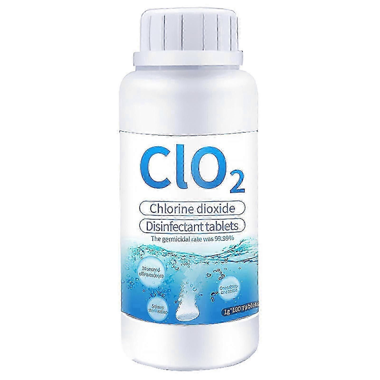 Healthy Chlorine Dioxide Effervescent Tablets for Antibacterial Disinfection