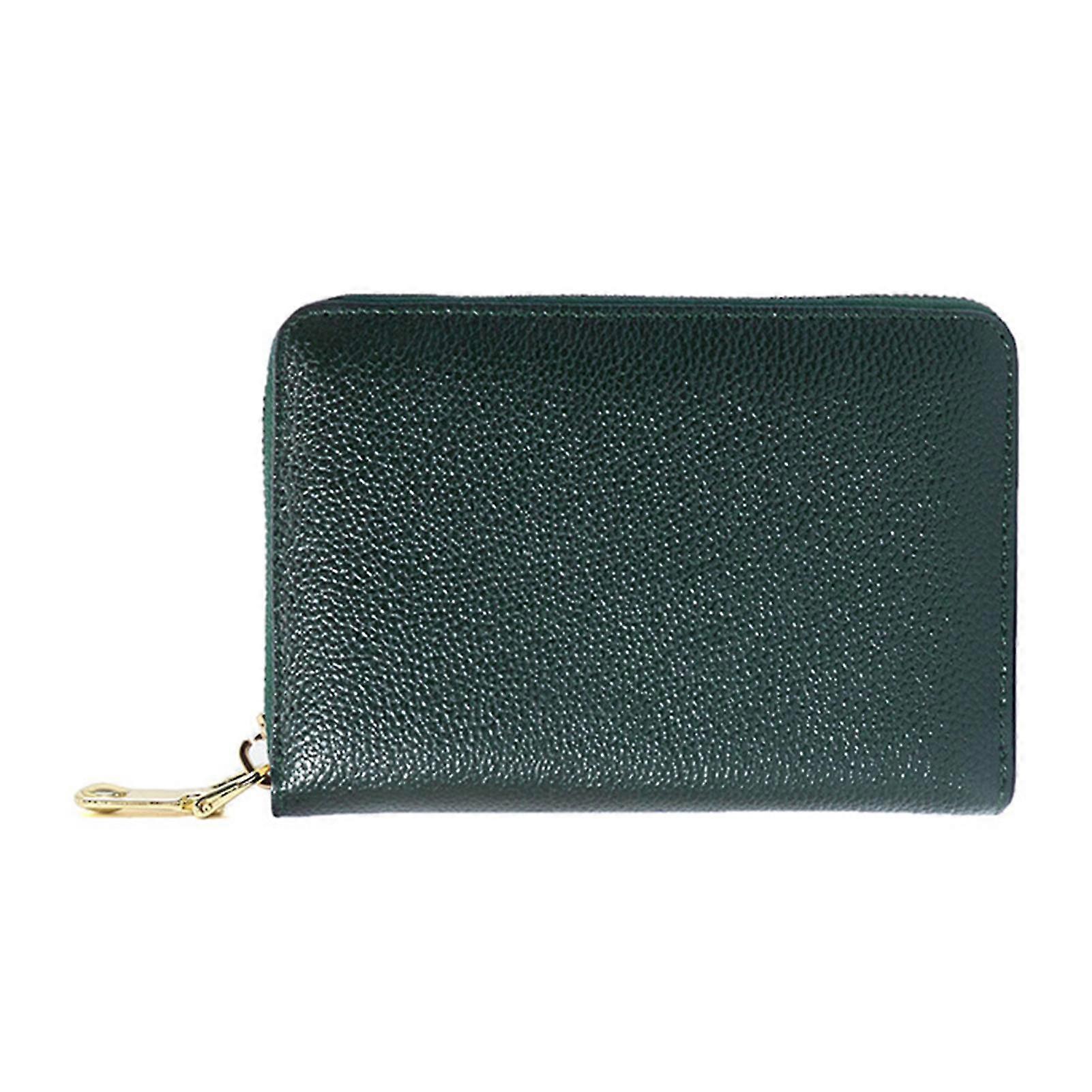 slim card case with 10 slots for id and credit cards, suitable for adults and teens