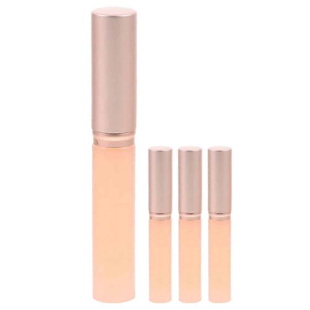 4pcs Lipstick Applicator Brush Lip Gloss Brush Portable Makeup Tool for Women Concealer Brush Blending Brush