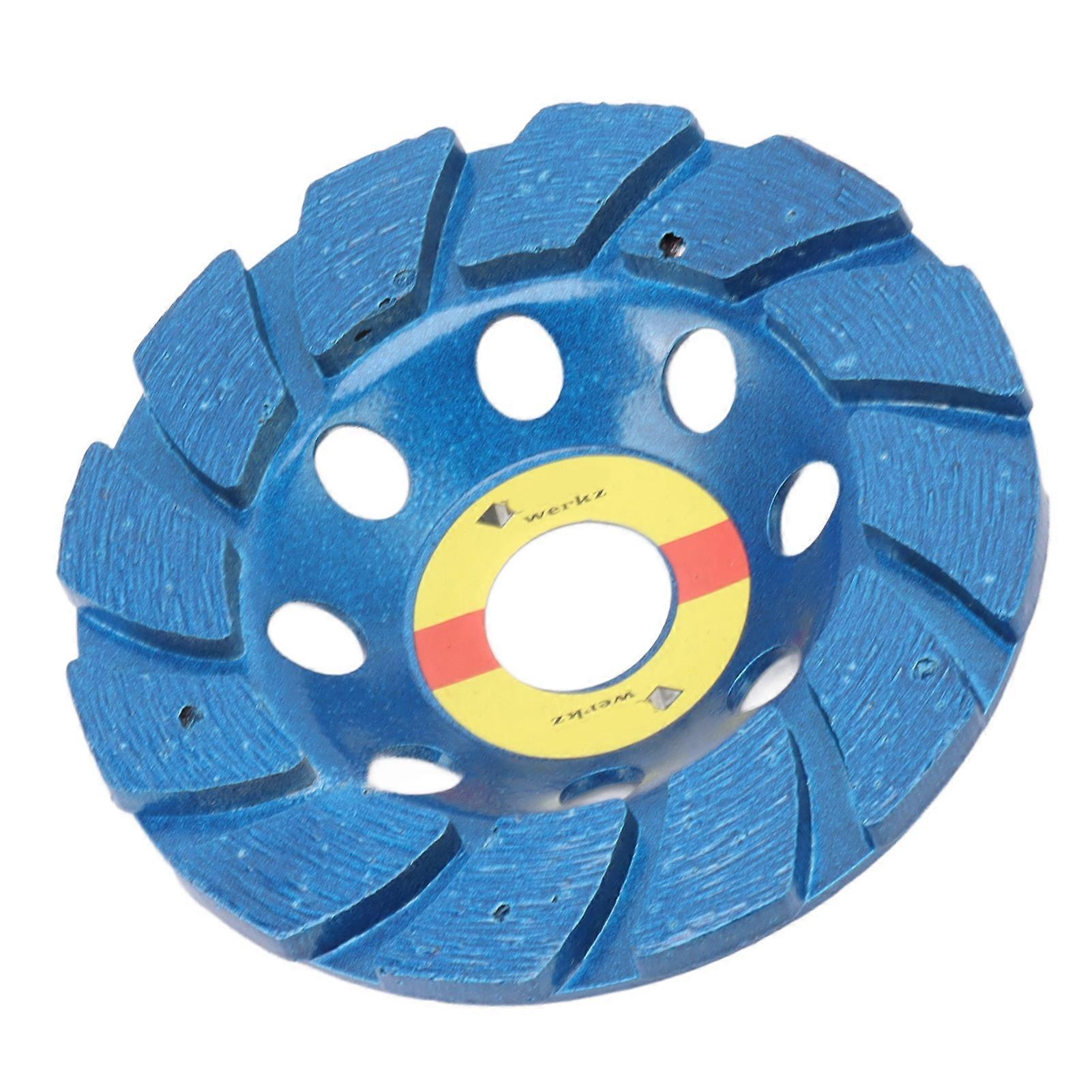 4 Inch Blue Diamond Grinding Cup Wheel for Angle Grinder