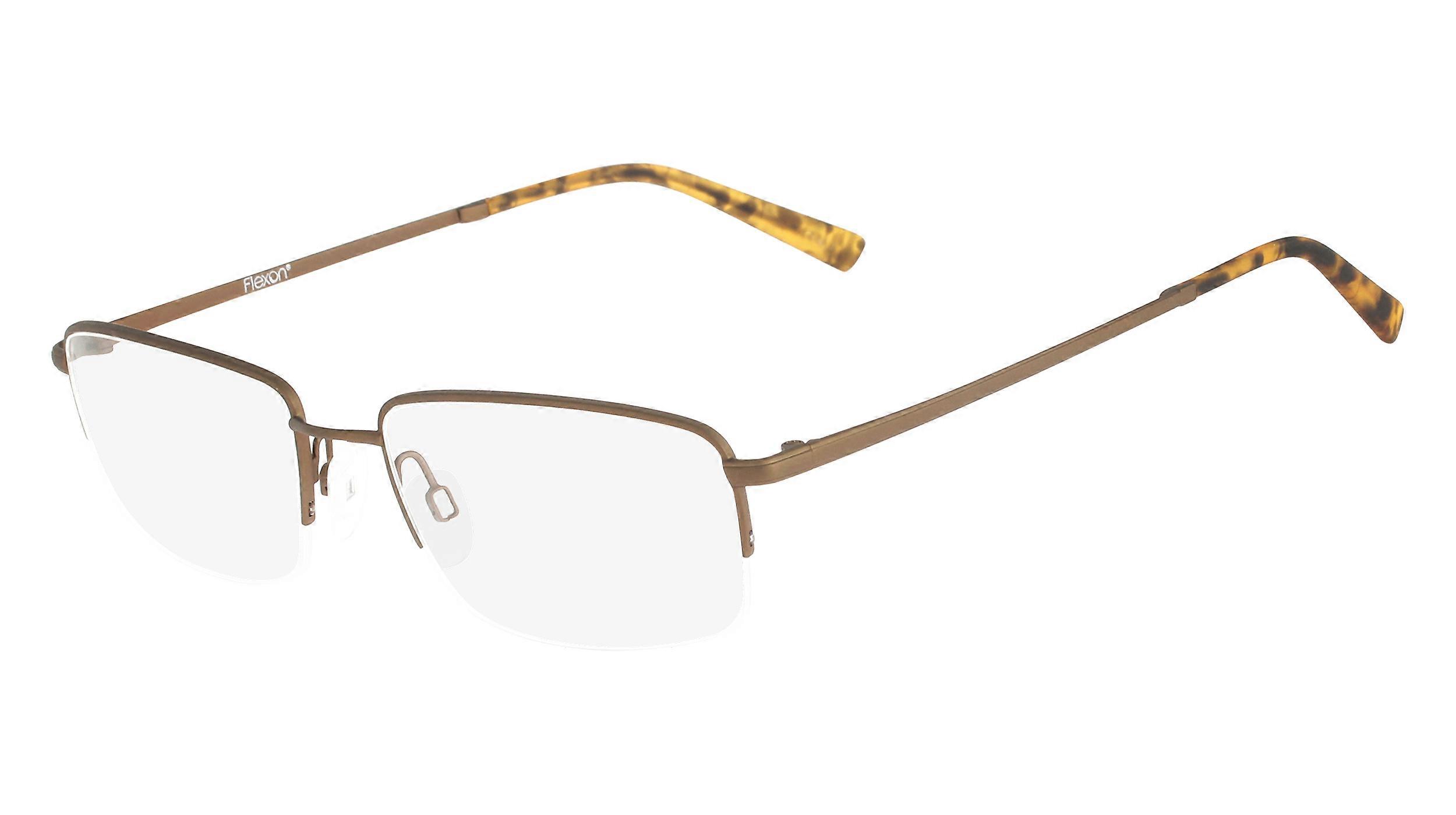 Eyewear Frames FLEXON FLEXON WASHINGTON 600 N 210 BROWN 56/18/145 MALE