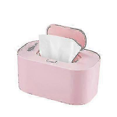 2025 Wipe Warmer For Babies, Usb Powered Baby Wipes Dispenser Heater 40-60 Adjustable, Portable Wet Tissue Heating Box With Led Display & Elastic