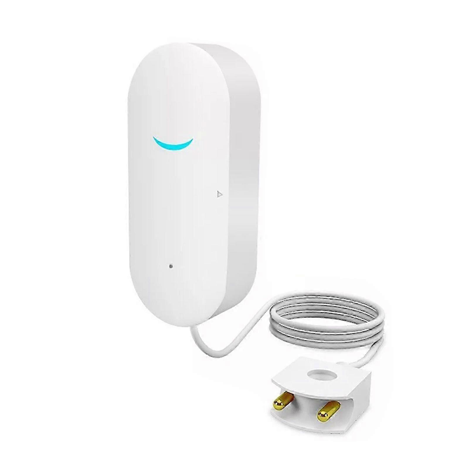 Smart WiFi Water Leak Sensor Flood Tuya Leakage Level Overflow Detector Alarm cs