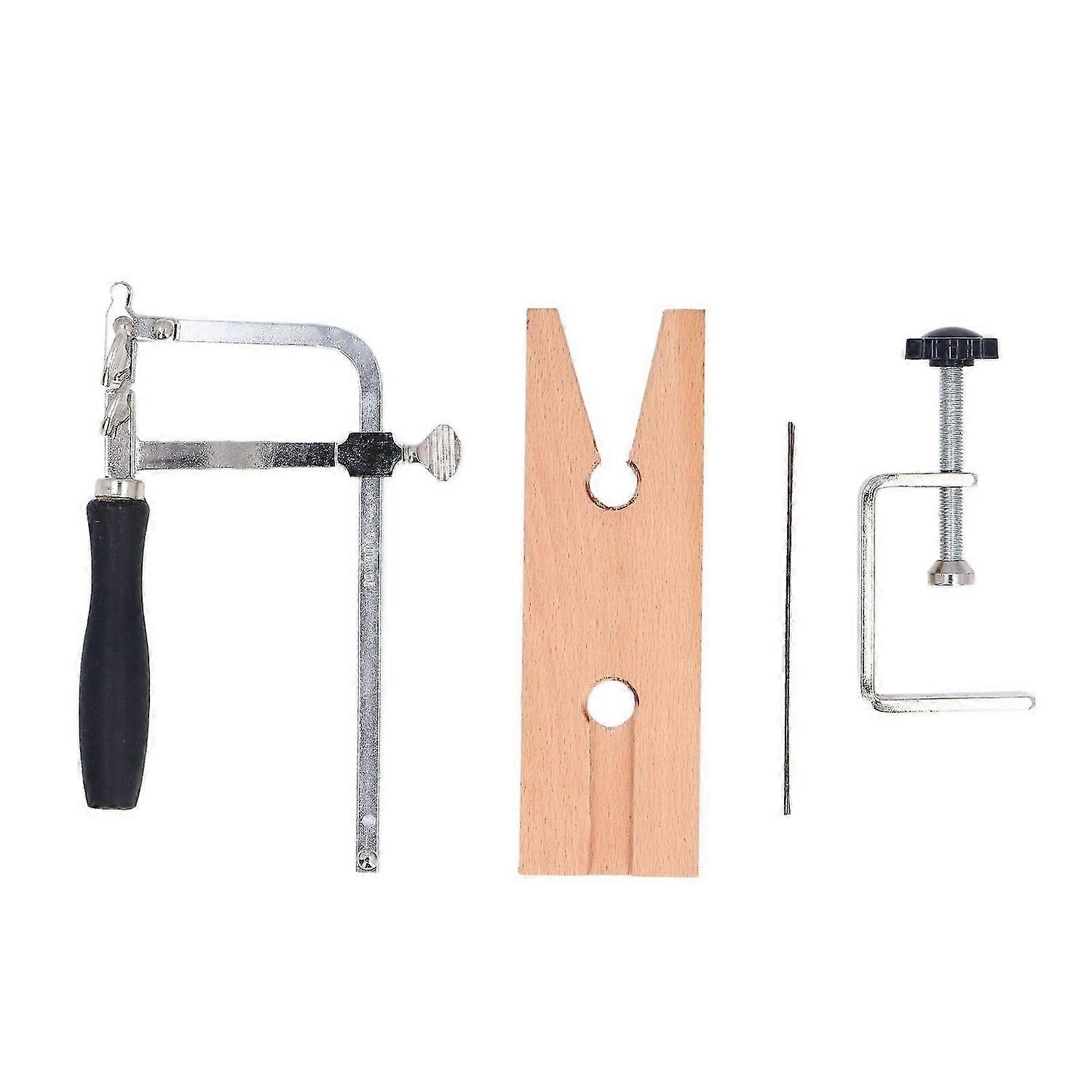 2025 Latest Model 3 in 1 Jewelry Saw Kit V Groove Clamp Adjustable Saw Frame