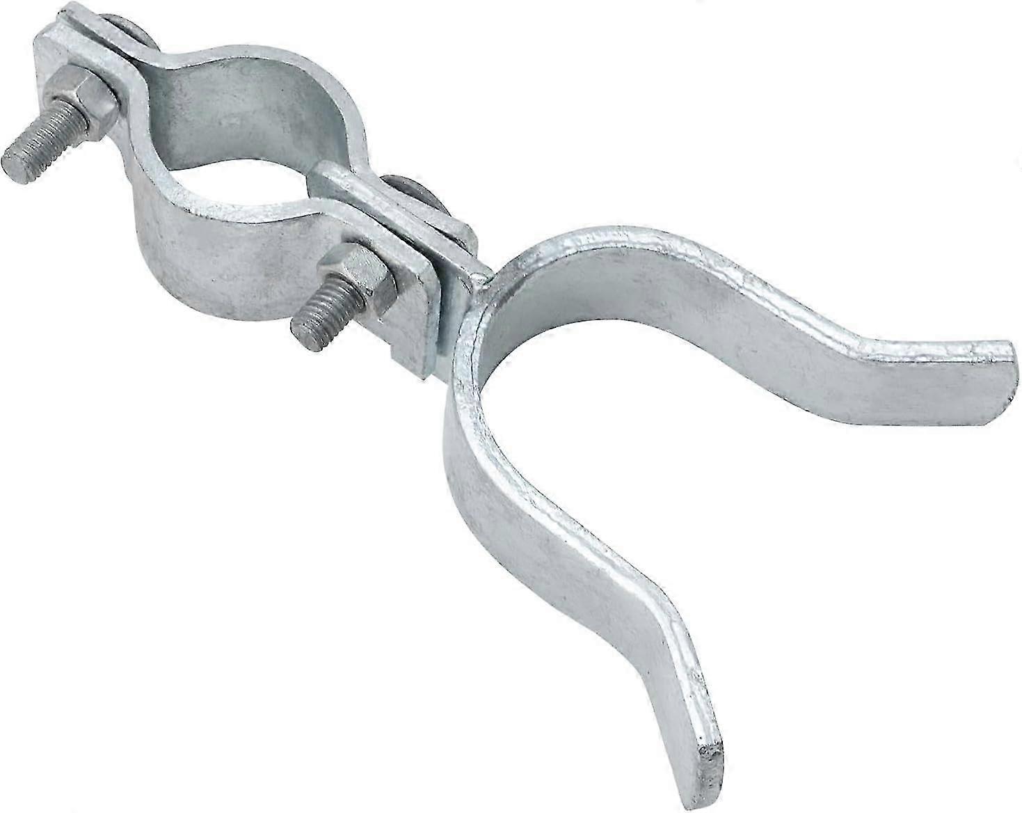 1-3/8" x 1-7/8" Chain Link Gate Latch, Fence Fork Latch for Metal Gates with