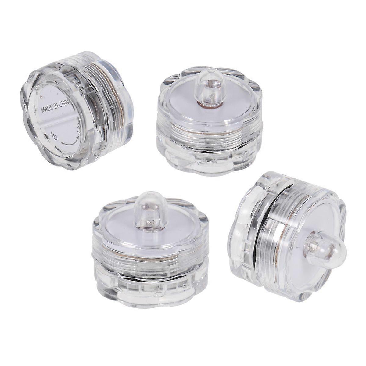 4pcs LED Simulation Candle Lights Waterproof Romantic Candle Light Party Decor for Bar Home