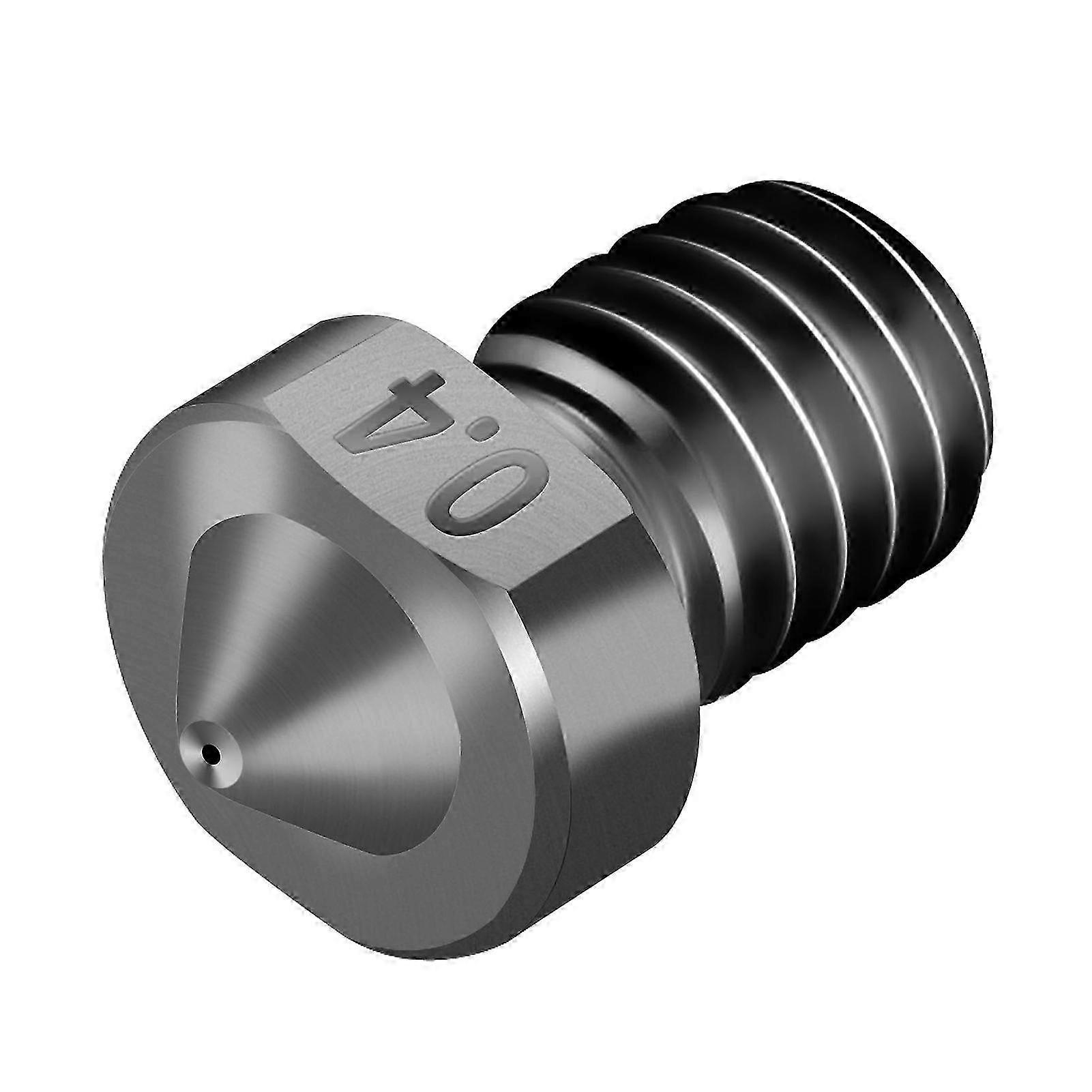 2025 3D Parts Hardened Die Steel Nozzle 0.4mm High Temperature Resistant for 1.75mm Filament Creality 3D Printer Ender 3/3 pro/CR10